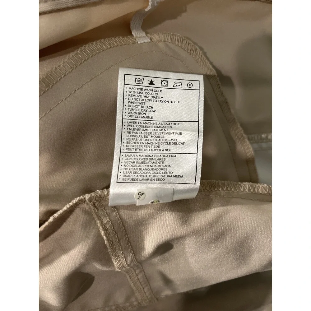 Nike Windbreaker Jacket Youth Large 12-14 Beige Active Tennis Golf Lightweight